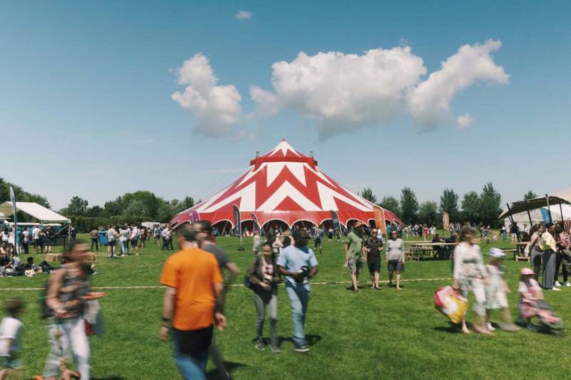 Co-mission - big top tent